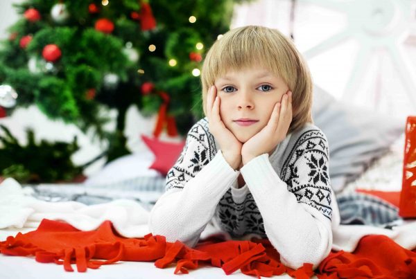 Christmas child arrangements