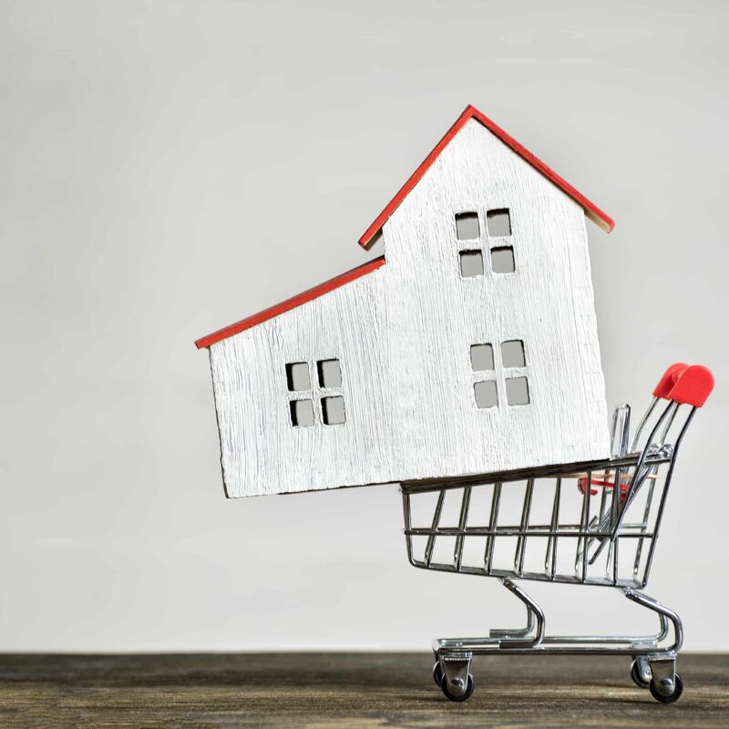 Homeowner reviewing remortgage documents with a solicitor