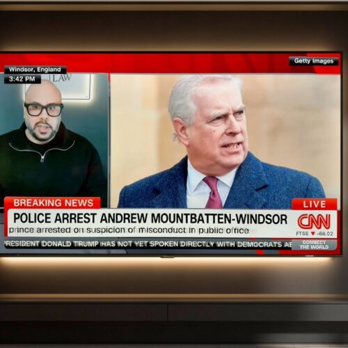 Simarjot Singh Judge providing legal commentary on international news platforms.