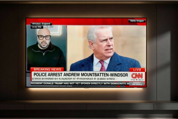 Simarjot Singh Judge providing legal commentary on international news platforms.