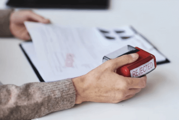 UK visa refusal letter with 14-day appeal deadline countdown.