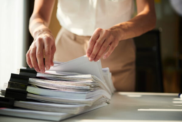 A detailed infographic showing the post-completion conveyancing timeline from moving day to final Land Registry registration.